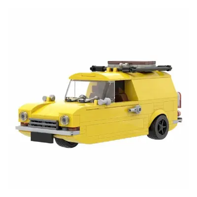 Buildmoc Technical Car in TV Fools and Horses Building Block Technical Classic Race Vehicle Supe