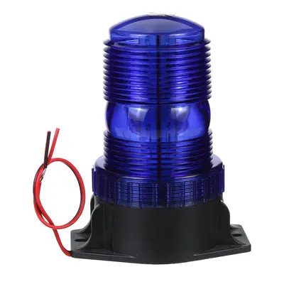 (Blue) 12-24V LED Roof Rotating Beacon Strobe Tractor Warning Light Lamp