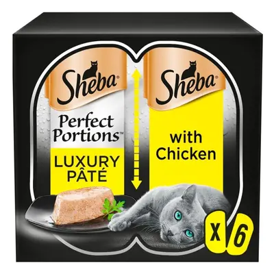 Sheba Perfect Portions Adult Cat Food Chicken in Loaf - x 37.5g