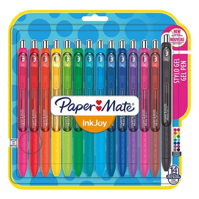 Paper Mate InkJoy Gel Pens | Medium Point (0.7mm) | Assorted Colours | Count