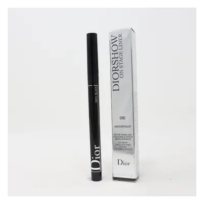 (096 Vinyl Black) Dior Diorshow On Stage Waterpoof Eyeliner 0.01oz/0.55ml New With Box