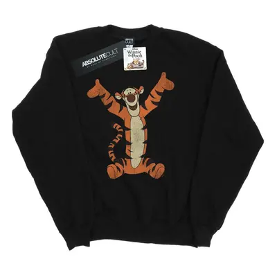 (3XL, Black) Disney Mens Winnie The Pooh Classic Tigger Sweatshirt