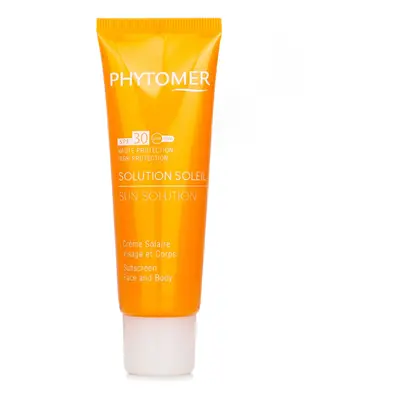 Phytomer - Sun Solution Sunscreen SPF (For Face and Sensitive Areas) PFSOV158 - 50ml/1.6oz