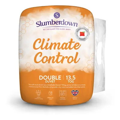 (13.5 Tog, Double) Slumberdown Climate Control Duvet UK Made