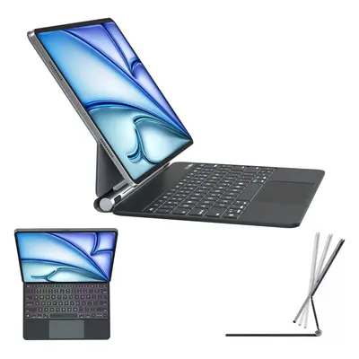 Magic Keyboard for Apple iPad Pro 11" (4th - 1st Generation), Magnetic Floating Stand, Precision