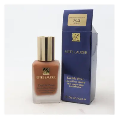 (7C2 Sienna) Estee Lauder Double Wear Stay-In-Place Makeup 1oz/30ml New With Box