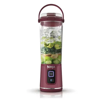 (Cranberry Red) Ninja Blast Portable Blender, 530ml, Leakproof Lid