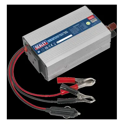 Power Inverter Pure Sine Wave 300W 12V DC - 230V ~ 50Hz