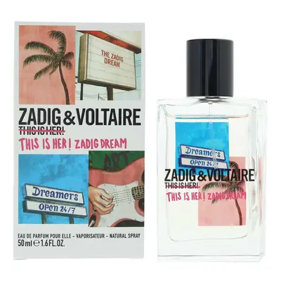 Zadig & Voltaire This Is Her! Zadig Dream Eau de Parfum 50ml Women Spray