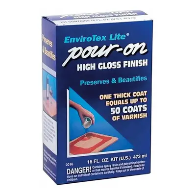 Environmental Technologies ETI02016 EnviroTex Lite Pour-On High Gloss Finish