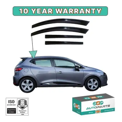 4PCS OF FRONT & REAR WIND DEFLECTORS FOR RENAULT CLIO HB 5D BH (2012- )