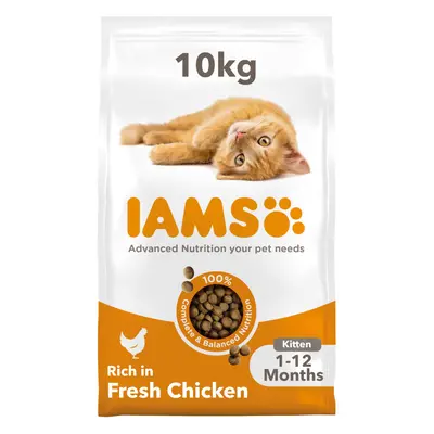 IAMS Complete Dry Cat Food for Kittens with Chicken kg