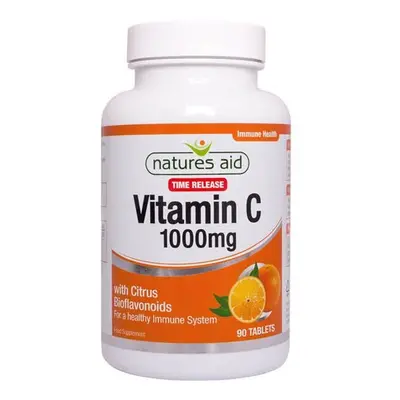 Natures Aid Vitamin C mg Time Release Tablets 90's