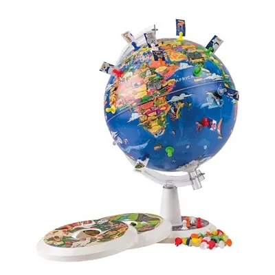 26cm Globe âMy Worldâ Graphic Display + Safety Suction Pins + Pin Cards + Demountable Graphi