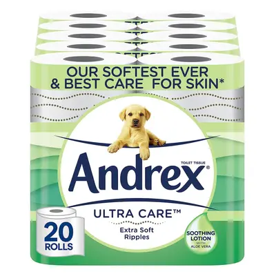 Andrex Ultra Care Toilet Paper - Toilet Roll Pack