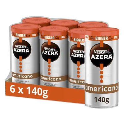 Nescaf? Azera Americano Instant Coffee, g (Pack of 6)