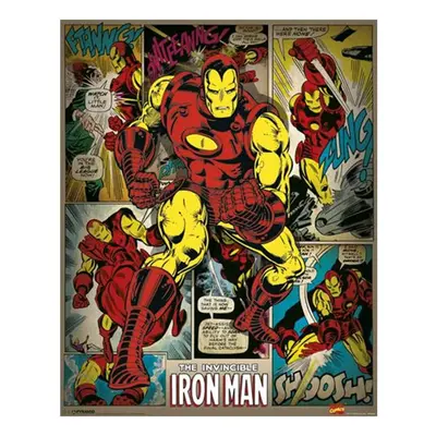 Marvel Comics Poster (Iron Man)