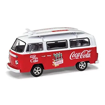 Corgi CC02746 Coca-Cola Volkswagen Campervan Type (T2) Bay Window - Surf Van Diecast Model