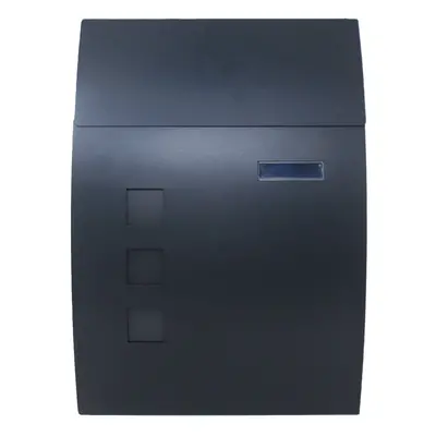 DWD Post Box Lockable Steel with Nameplate 931N