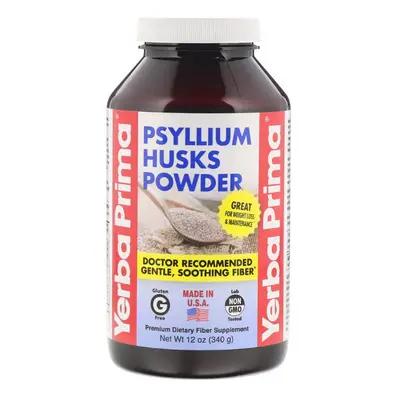 Yerba Prima, Psyllium Husks Powder, 340g