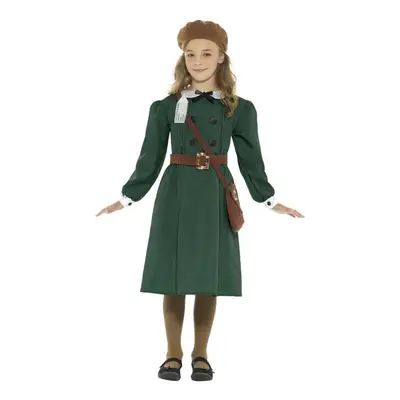 (Medium) Kids WW2 Evacuee Girl Costume