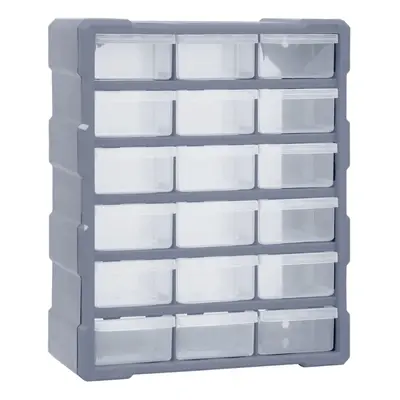 vidaXL Multi-drawer Organiser with Middle Drawers Storage Cabinet Nail Box