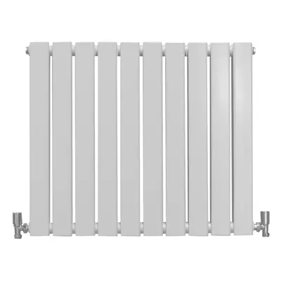 (White, x 700mm) Flat Panel Radiators Horizontal Vertical Heater