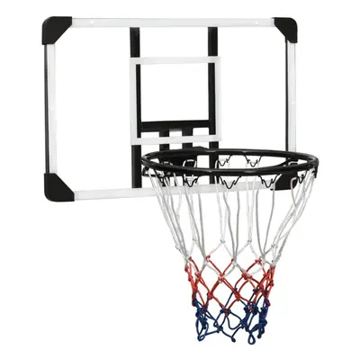 (71 x x 2.5 cm) vidaXL Basketball Backboard Transparent Wall-Mounted Hoop Board Multi Sizes