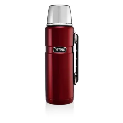 Thermos Stainless King Flask, Cranberry Red, Thermos Drinks Flask, Thermos Bottle, Thermos, Picn