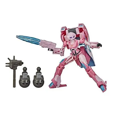 TRANSFORMERS Bumblebee Cyberverse Adventures Deluxe Class Arcee Action Figure Toy, Build-A-Figur