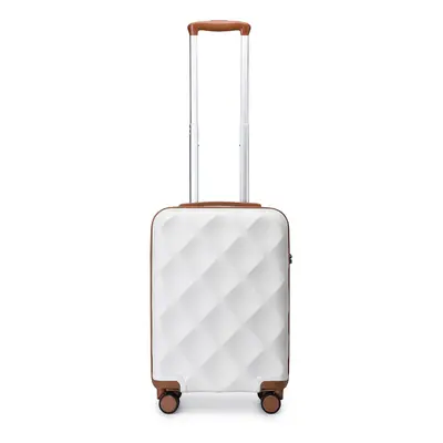 (Cream, Inch) to Pcs ABS Hard Shell Travel Suitcase with TSA Lock