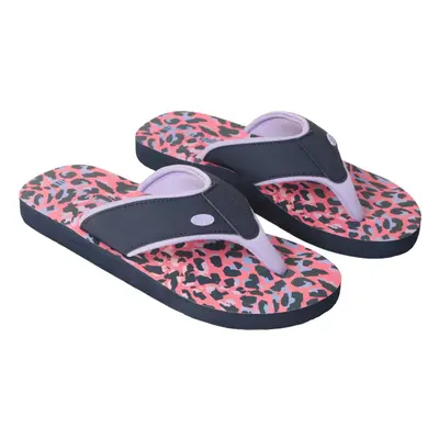 (5 UK, Pale Pink) Animal Womens/Ladies Swish Leopard Print Recycled Flip Flops