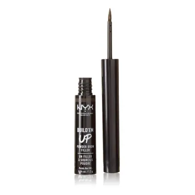 NYX Cosmetics Build'em Up Powder Brow Filler Black Full Size