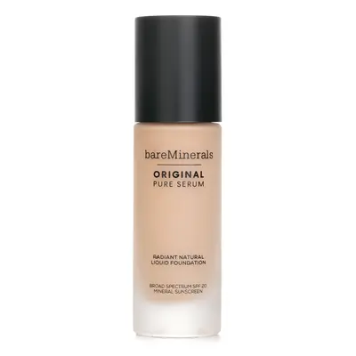 BareMinerals - Original Pure Serum Radiant Natural Liquid Foundation Mineral SPF - # Light Neutr