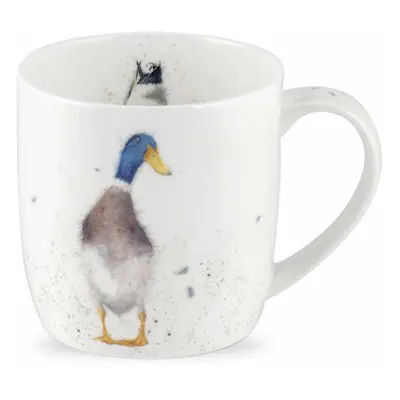 Wrendale by Royal Worcester Duck Guard Mug, Multi-Colour