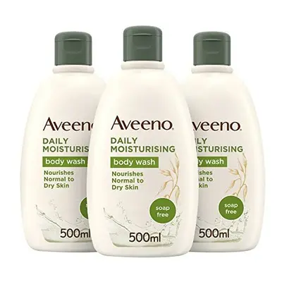 Aveeno Daily Moisturising Body Wash Bundle, x ml, Brown