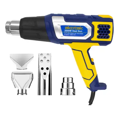 Heat Gun 2000W Variable Temperature Control 80Â°C - 600Â°C Skotek