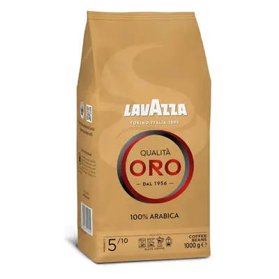 Lavazza, QualitÃ Oro, Coffee Beans, Ideal for Bean to Cup Machine and a Filter Coffee Machine, w