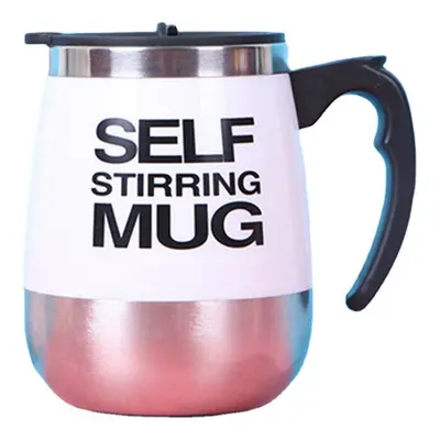 (A) 400/450ml Automatic Electric Magnetic Self Stirring Mug Coffee Milk Mixing Mug Smart Stainle