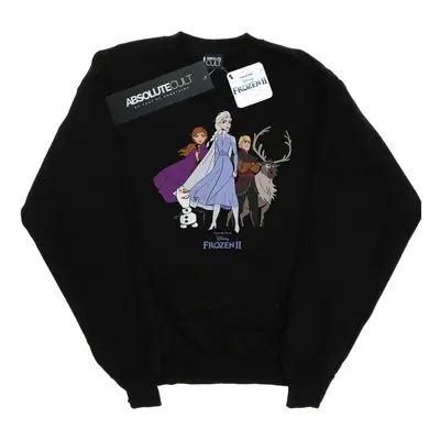 (XL, Black) Disney Womens/Ladies Frozen Group Sweatshirt