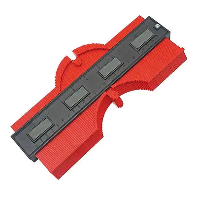 (Red, 25cm) 12/14/25CM Contour Duplicator Profile Measurement Tool Meter Model