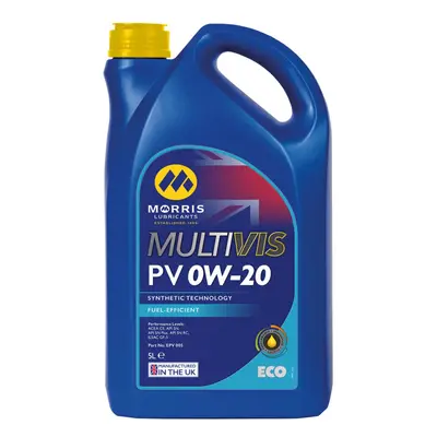 MORRIS ECO PV 0W-20 Synthetic Engine Oil LL-17FE+ MB229.71 Vauxhall STJLR 5L