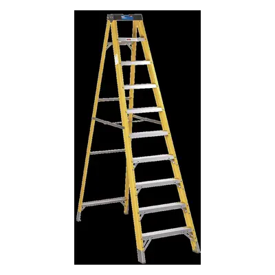 Fibreglass Step Ladder 9-Tread EN