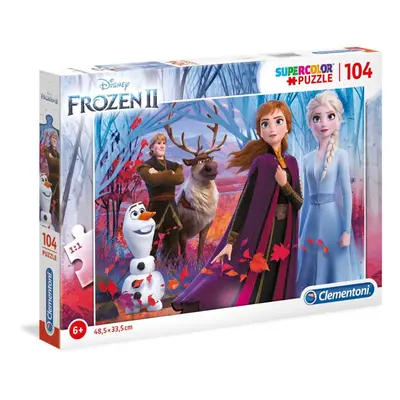 Disney Frozen Supercolor Jigsaw Puzzle (104 Pieces)