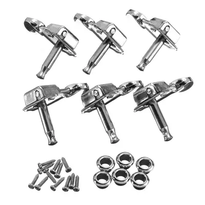 6R Guitar Tuning Pegs Tuners Machine Heads for Fender Replacement