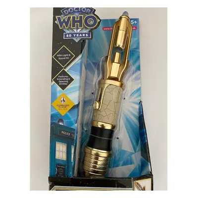 Doctor who 14th Doctor Gold Colour Sonic Screwdriver Christmas Gift