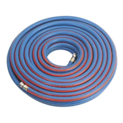 Sealey Extra-Heavy-Duty Air Hose with 1/4"BSP Unions 20m x 10mm AH20R/38