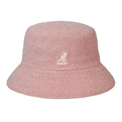 (S) Kangol Bermuda Bucket Hat Summer Camping Beach Fishing Cap - Dusty Rose