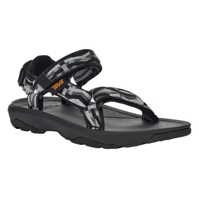 (12K UK, Toro Black) Teva Kids Hurricane XLT Hook & Loop Outdoor Walking Summer Sandals