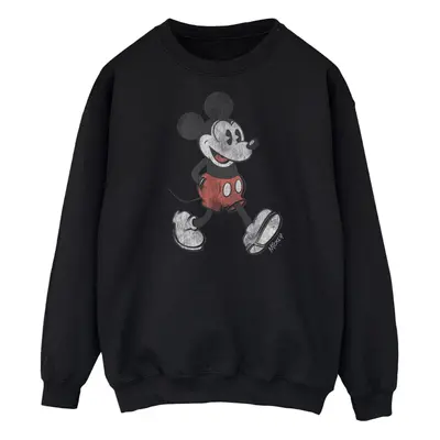 (L, Black) Mickey Mouse Unisex Adult Walking Sweatshirt